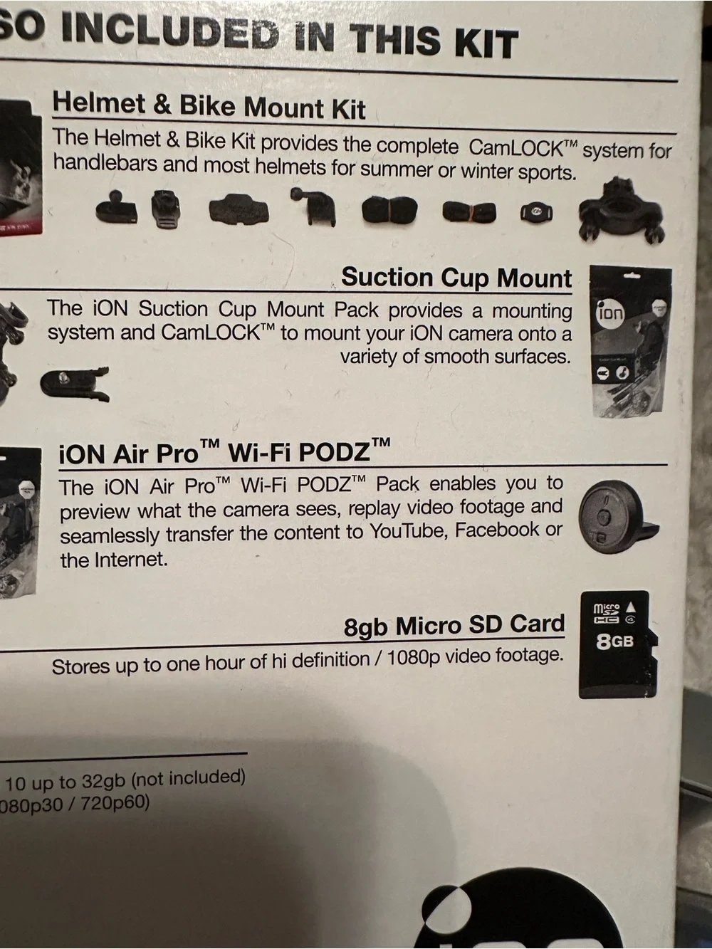 Ion shoot/share Pro 2 Blue HD Sports Video Camera